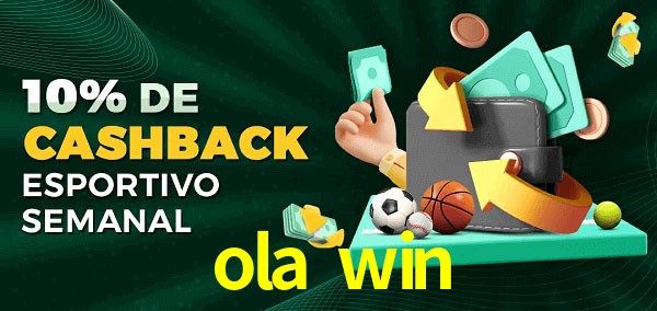 10% de bônus de cashback na ola win